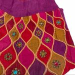 Homegoods Beaded Purse, Pink, Purple, Gold Photo 5