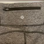 Lululemon Pace Pusher Crop Heathered Black / Black / Raspberry Glo Light Photo 5
