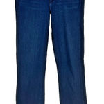 Paige Verdugo Ankle Jeans Womens 27 Blue Whiskering Denim Cotton Dark Wash Photo 0