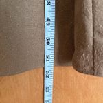 Jenni Kayne Riviera Slip Dress Womens Small Safari Green Raw Silk V-neck Maxi Photo 6