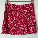 Aritzia Sunday Best Tatiana Floral A-Line Mini Slit Skirt Photo 1