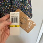 Mason & Belle NWT  x Stitch Fix Bobby Embroidered Tie Detail Peasant Top - Size M Photo 3