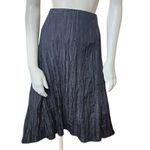 MSK Women Black Midi Skirt (2X) Black Photo 1