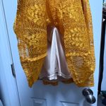 Lulus Lulu’s yellow lace dress Photo 3