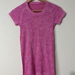 Lululemon Athletica Shirt Womens 4 Pink Swiftly Compression Tech Short Sleeve Photo 1