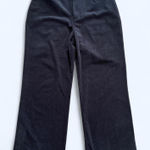 7 For All Mankind black corduroy wideleg pants Size M - 30 inch waist NEW Photo 0