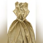 Gold Metallic 1 piece Cutout Jumpsuit NWOT💖 Photo 1