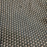 Ann Taylor  Factory Size 6 Curvy Poink Dark Blue Printed Geometric Career Pants Photo 8