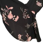 Leith Shift Dress Black & Pink Floral Bell Statement Sleeves Women’s Size XS Photo 5