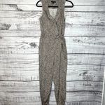 Banana Republic  Leopard Print Pant Jumpsuit Utility Style 2 Photo 2