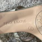 Kelly & Katie Courtnee Gold Rhinestone Sandal Strappy Size 7 High Heel Photo 8