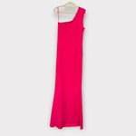 Chiara Boni  La Petite Robe Sabrina One-Shoulder Gown Women's 12 Pink Maxi NWOT Photo 3