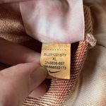 Nike  From Beaverton with Love Orange Tye Dye Crew Neck Sweatshirt Sz XL Daisy Photo 3