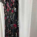 Modcloth  x Anna Sui Black&Pink Floral Velvet Burnout Maxi Dress Sz.4 Photo 10
