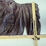 ALC Frank A.L.C. Dress Womens 8 Brown Andie Faux Leather Strapless‎ Cutout Photo 10