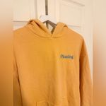 NWOT The Pleasing Sunset Hoodie Orange and Blue Sweatshirt Size Large Photo 3