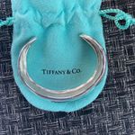 Tiffany & Co. Sterling Silver Nature Leaf Cuff Bangle Bracelet 925 6” Photo 7
