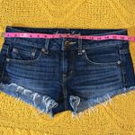 American Eagle  Size 4 Dark Wash Jean Shorts Photo 7