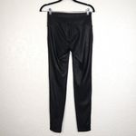 Time & Tru Black Faux Leather Leggings Size Small Photo 5