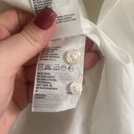 H&M ✨ White Oversized Oxford Sz Medium Shirt✨ Photo 5