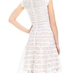 Alfani illusion lace cap sleeve fit and flare dress Photo 1