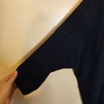 ASTR The Label One Size Polyester Waterfall Open Front Cardigan Navy Blue Photo 4