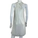 Halston Heritage  Champagne Shimmer Cocktail Dress Size M Photo 2