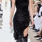 NEW! DUNDAS x REVOLVE Hendrix Midi Dress in Black Size Small Photo 4