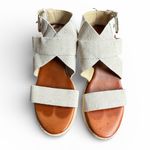 Unisa  Cream Wedge Sandals size 7 Photo 4