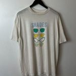 Shades of Summer T Shirt Vintage 70s 80s Extra Large XL White Graphic Tee Photo 8