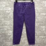 Chico's Chico’s So Slimming Roll Cuffed Jeans in Atomic Purple Photo 2