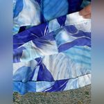 Vintage Liberty House by Tropicana Hawaii blue ocean maxi mumu dress, size 10 Photo 7