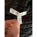 Maurice's Women Dark Gray Pullover Sweater Open Knit Plus Size 1X Cotton/Acrylic Photo 3