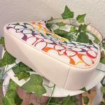 Coach  Teri Shoulder Bag In Rainbow Signature Canvas CA176 Photo 4