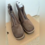  women’s cityfunc zip boots/platform boots/brown Ugg/suede platform/suede Photo 2
