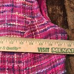 Vintage MOLATO Silk Pink Tweed Patchwork Hippie 70s Maxi Dress Duster Jacket Size M Photo 6