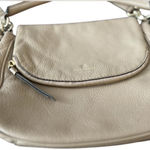 Kate Spade  Beige Leather Shoulder Bag‎ Gold Accents Casual Women's Handbag Photo 1