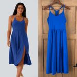 Halara Everyday Midi Chill Dress-La Land Surf The Web Blue Women’s size Medium Photo 1