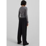 The Frankie Shop Doyer Pleated Trouser in Black Size Small Photo 2
