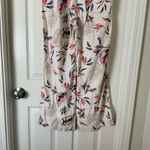 Briggs New York Briggs Leaf Pattern Pants - linen blend woman’s Size Medium Photo 7