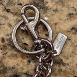 Coach Leather Pinwheel Bag Charm Key Ring Photo 3