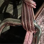 Cult Gaia NWOT Estrella metallic tote bag Cameo Pink Photo 10