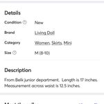 Living Doll Colorful Circle Mini Skirt New Photo 11