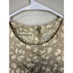 Liz Claiborne  Vintage Floral Print 100% Silk Dress Long Sleeve Size 14 Photo 2