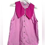 Ganni  Poplin Sleeveless Shirt Photo 3