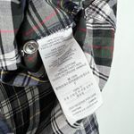 J.Crew  Shrunken Boy Shirt in Forest Plaid Buttondown Top Size 12 L1377 Photo 6