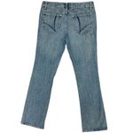 Arizona Jeans ARIZONA  JEAN CO 2000s Low Rise Light Wash Boot Cut Flare Jeans Womens 7 AVG Photo 3