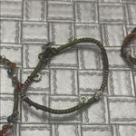 Wakami Boho Woven Bracelet Set Colorful Beaded Adjustable Cord Green Photo 3