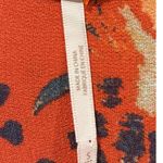 Free People  Field Of Butterflies Red Long Sleeve Tunic Photo 2