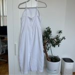 Madewell Goldie Midi Dress in 100% Linen, NWOT Photo 3